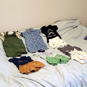 Bundle of baby clothes 3 months
